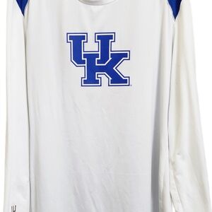 Men's Nike Elite Dri Fit Univ Of Kentucky Long Sleeve Basketball Warm Up Size XL